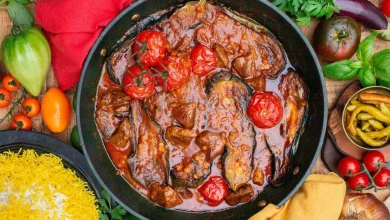 خوراک بادمجان