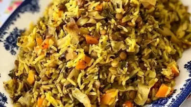 طرز تهیه دمپختک شیرازی، پلو مخلوط معطر و خوشمزه1