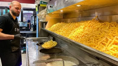 کالری یک همبرگر