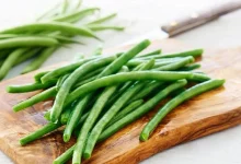 فریز کردن لوبیا سبز با گوجه