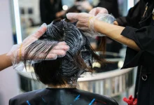 رنگ کردن مو با پوست گردو