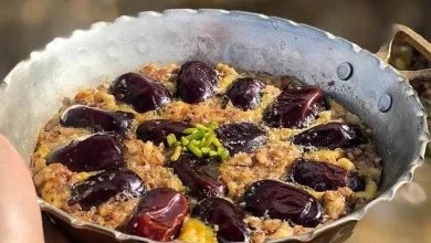 طرز تهیه املت با نان باگت