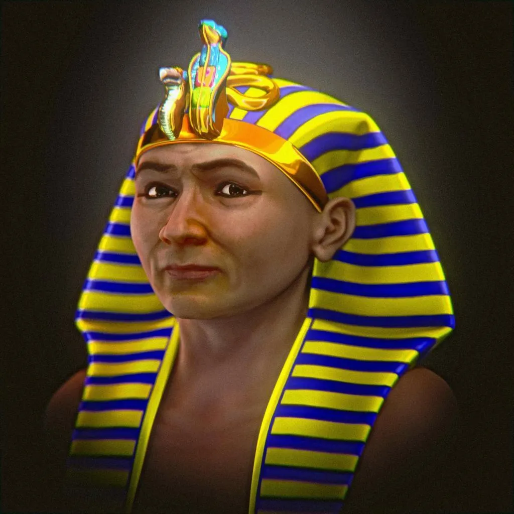 بازسازی چهره فرعون