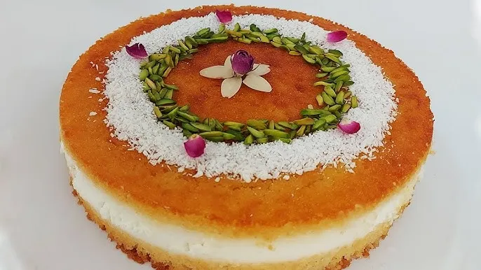 بسبوسه کرم‌دار