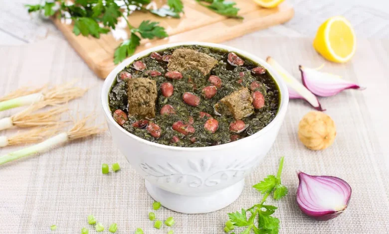 سبزی قورمه تهرانی