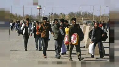 صدهزار افغانستانی و پاکستانی از خاک ایران عبور کردند