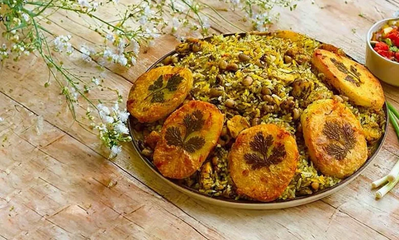 طرز تهیه پلو شوشتری