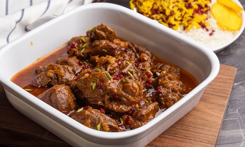 چلوگوشت عربی