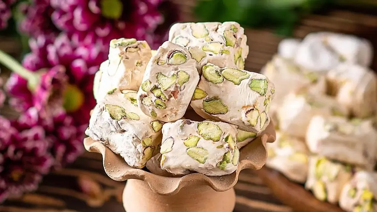 طرز تهیه گز آردی