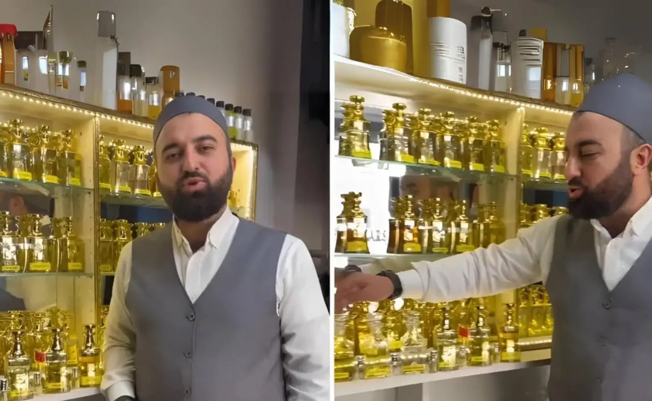 عطر فروش ترکیه ای