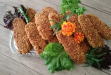 کتلت سیب زمینی و اسفناج