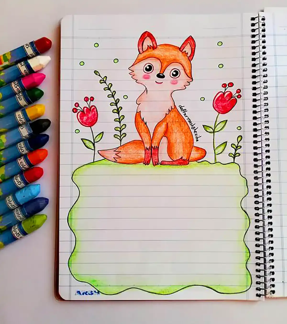 ۱۵ ایده خلاقانه برای داشتن دفتری خاص و متفاوت عکس7