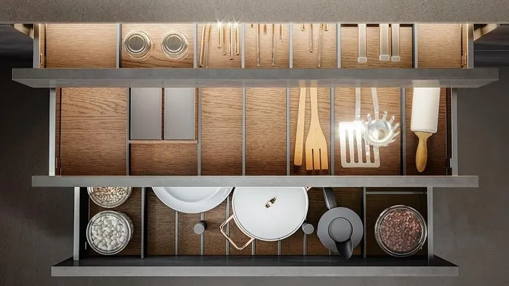 طراحی داخل کابینت