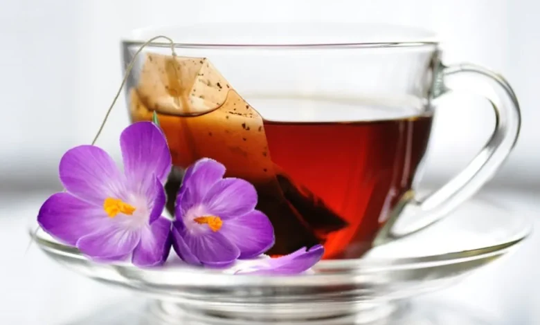 چای زعفران