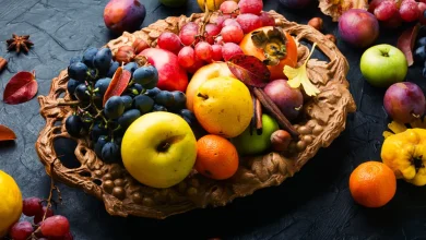 Autumn fruits