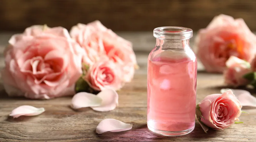 Properties of rose water