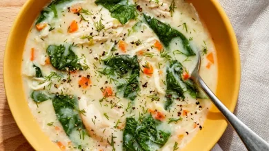 طرز تهیه آش اسفناج و هویج 3 آش اسفناج و هویج