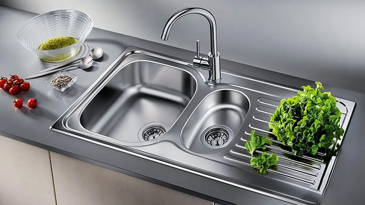 با این روش سینکت همیشه برق می زنه نحوه تمیز کردن سینک استیل