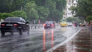 بارش باران و برف