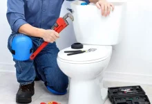 تعمیر سیفون توالت فرنگی