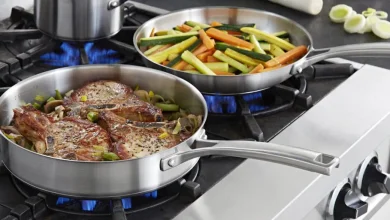 جلوگیری از چسبیدن غذا به ظروف استیل4