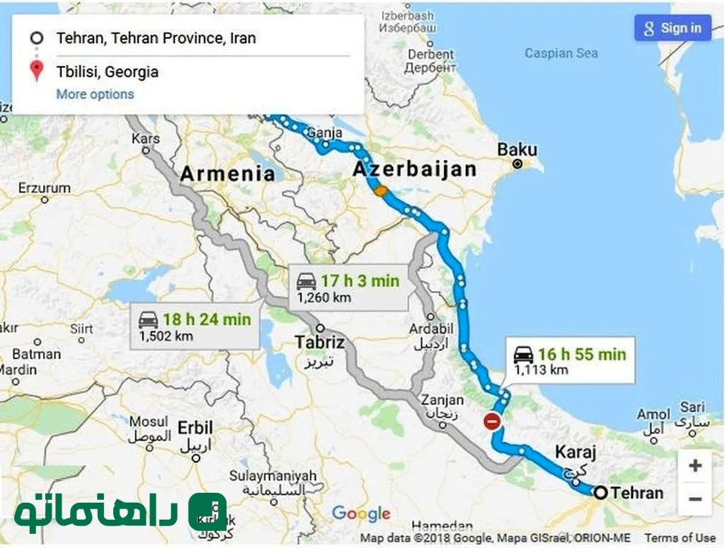 راهنمای کامل سفر به گرجستان با ماشین شخصی جاذبه های گردشگری زیبا3