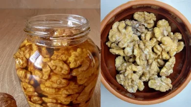 روش نگهداری مغز گردو در آب نمک 7 روش نگهداری مغز گردو در آب نمک3