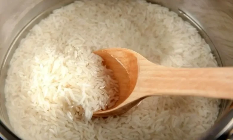 برنج خیس
