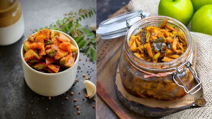 طرز تهیه ترشی سیب ترش