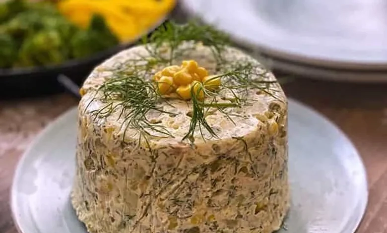 طرز تهیه سالاد الویه با گردو