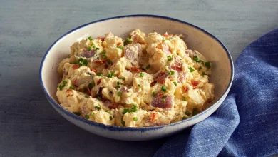 طرز تهیه سالاد سیب زمینی ژاپنی