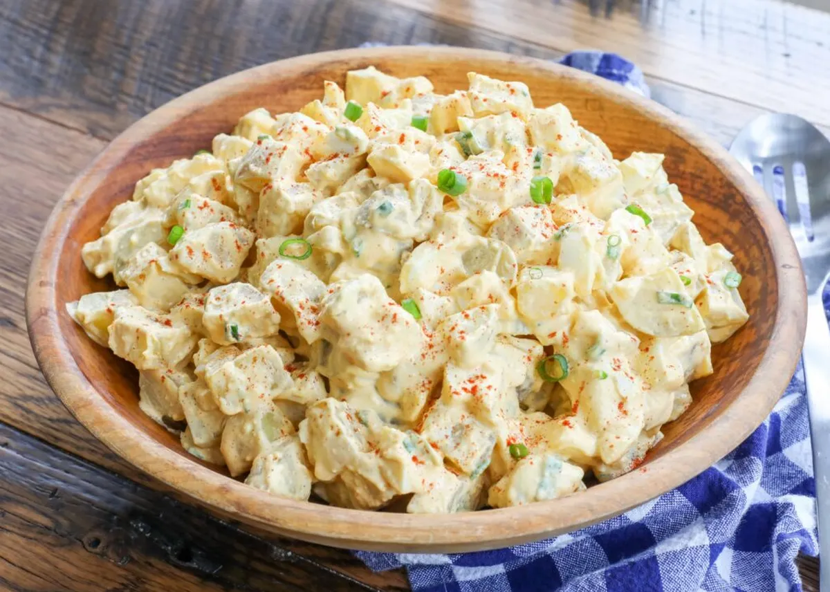 سالاد سیب زمینی ژاپنی