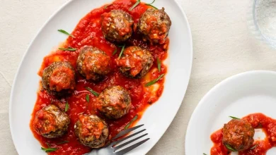 طرز تهیه کوفته با سس زرشک1