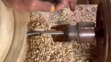 فرآیند ساخت ساعت های چوبی زیبا در پاکستان فیلم