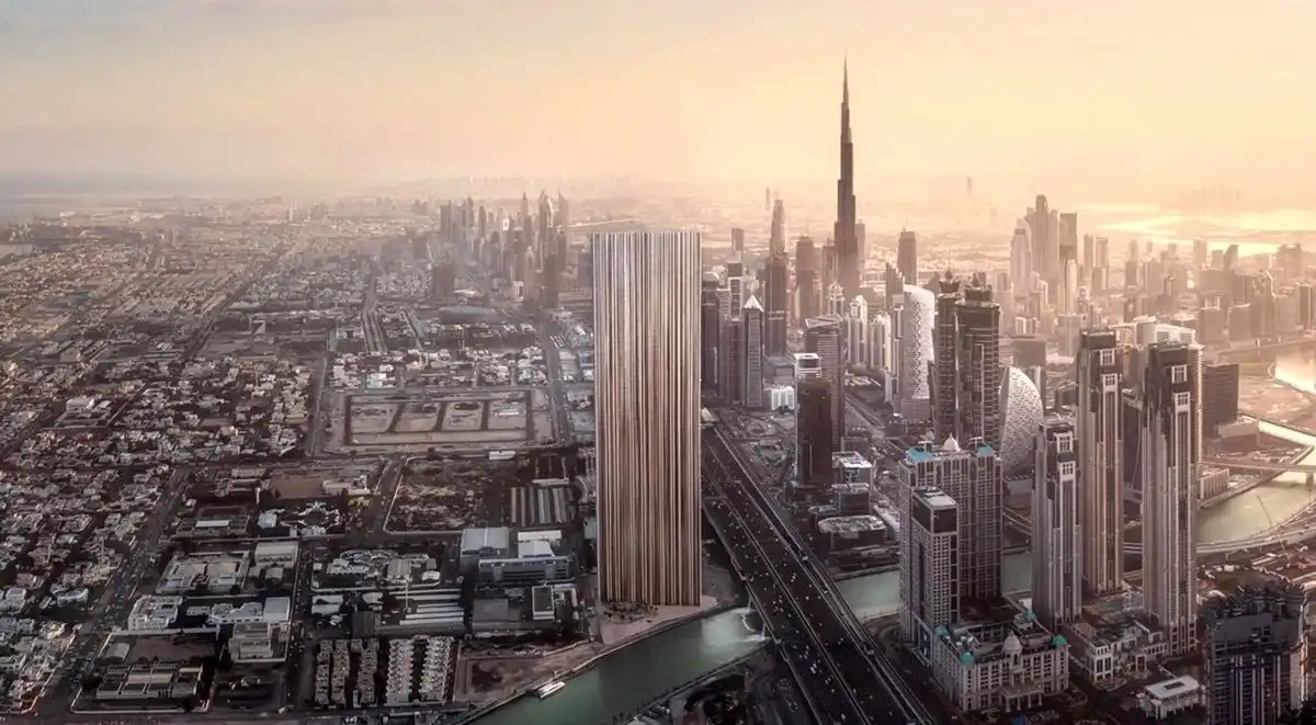 متفاوت‌ترین آسمانخراش دبی عکس