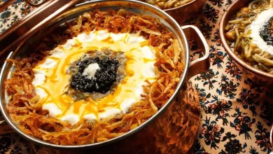 پیاز داغ برای آش رشته