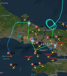 اختلال در برنامه های پروازی