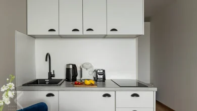بهترین رنگ کابینت برای آشپزخانه کوچک3
