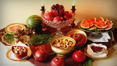 تزیین سفره شب یلدا22