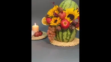 تزیین هندوانه شب یلدا Copy