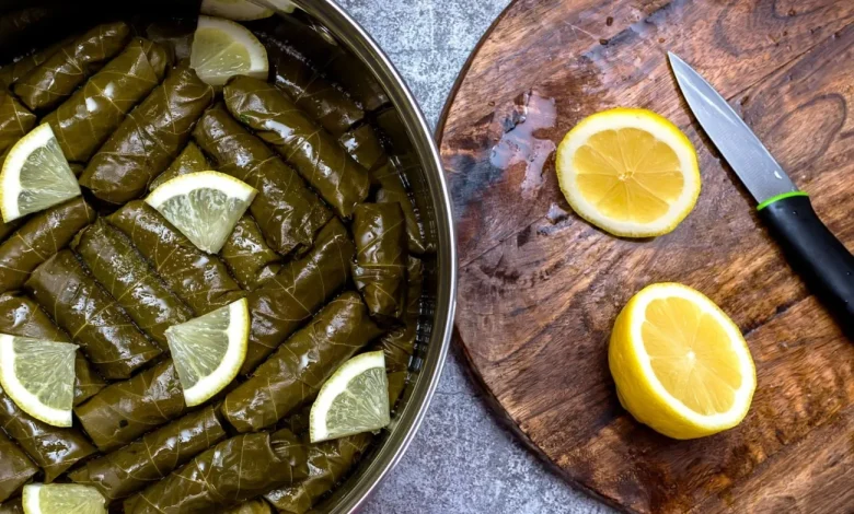 دلمه برگ چغندر