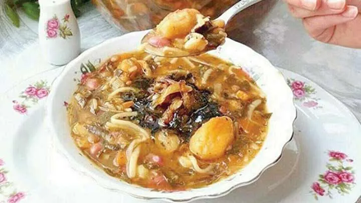 طرز تهیه آش ترش