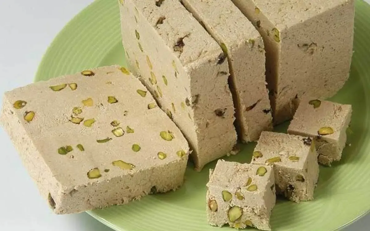 طرز تهیه حلوا ارده خانگی بدون شکر