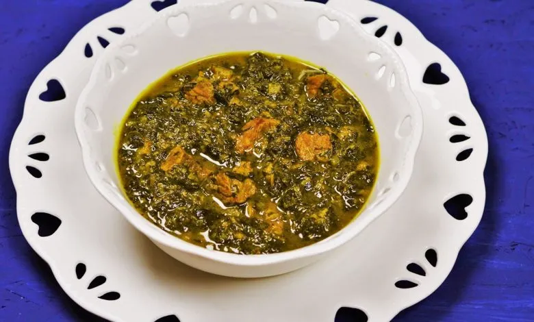 خورش قیمه اسفناج