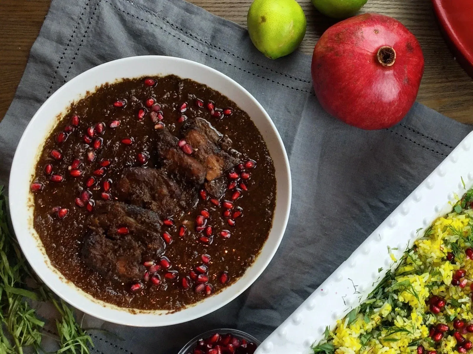 خورشت انار بیج