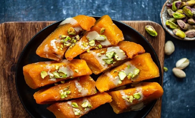 دسر کدو حلوایی ترکیه‌ ای