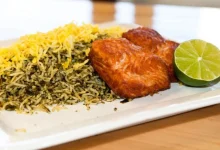 سبزی پلو با ماهی
