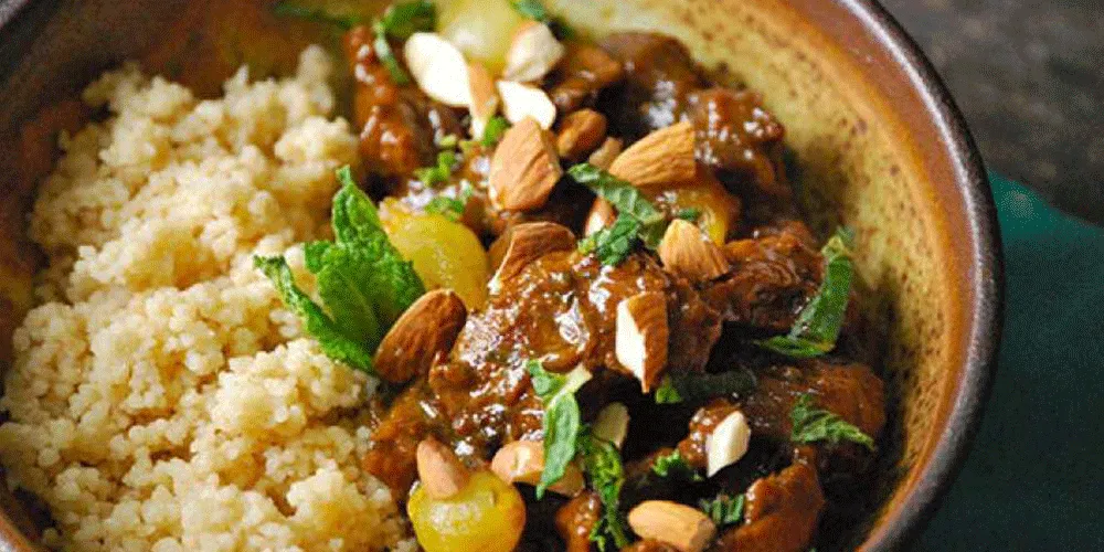 طرز تهیه طاجین گوشت و به مراکشی