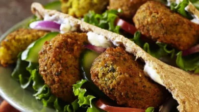طرز تهیه فلافل خانگی به روش ساندویچی‌ ها1