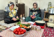 کتلت سیب زمینی و اسفناج